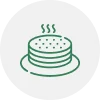 Icon Hotcakes recién hechos