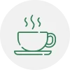 Icon tasa con café capomo