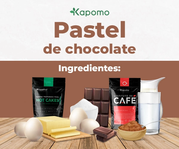 Ingredientes de pastel de chocolate